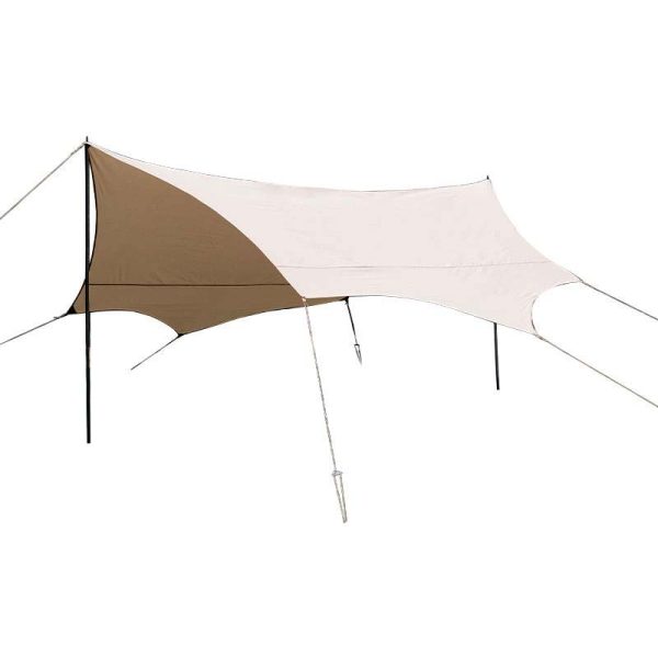 Canvas Camping Shelter Sunshade Tarp