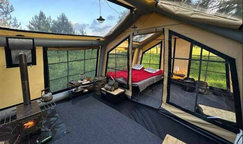 Inflatable Cabin Air Tent