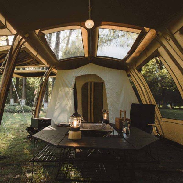 Oversize Glamping Tunnel Tent