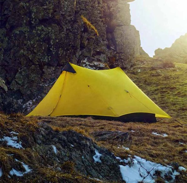 Ultralight Rodless Backpacking Camping Tent