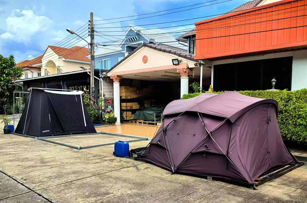 A shop of well-known Thailand outdoor brand in Bangkok