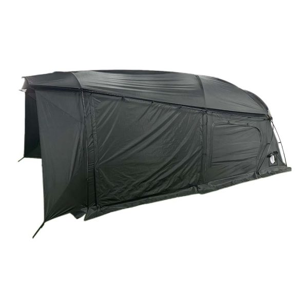 Black Camping Tunnel Tent