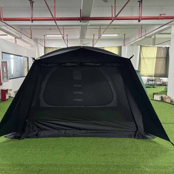 Black Camping Tunnel Tent