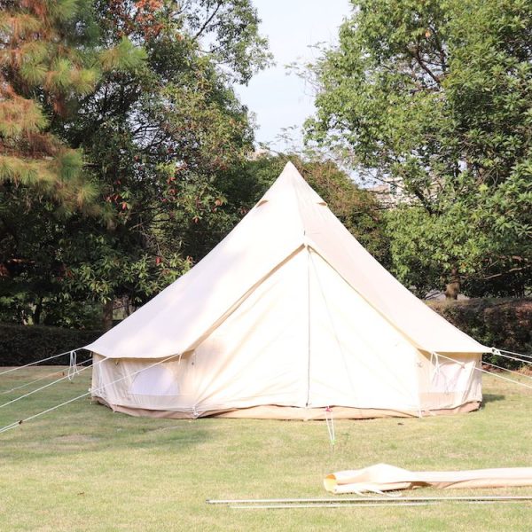 Glamping Cotton Canvas Bell Tent - Image 5
