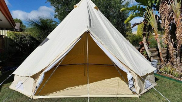 Glamping Cotton Canvas Bell Tent - Image 6