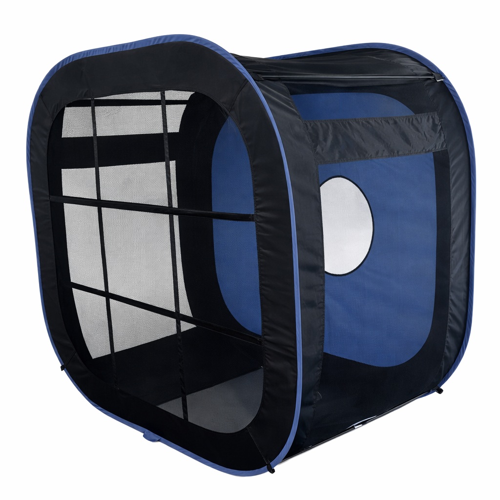 Instant frisbee training tent side view pop-up practice target tent for indoor training
