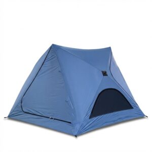 NC-BS-0001 triangle instant pop-up beach tent with UV50+ protection and flame-retardant fabric