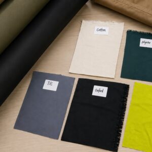 Comparison of cotton, polyester, TC, Oxford, and nylon tent fabrics used in OEM camping tent manufacturing