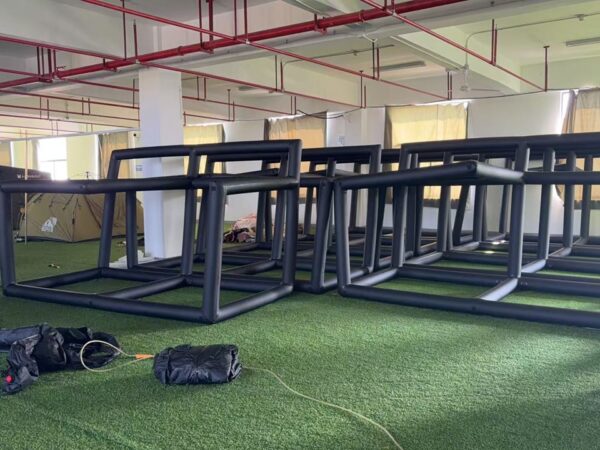 NastoCamp custom sports viewing tent development project for a UK customer