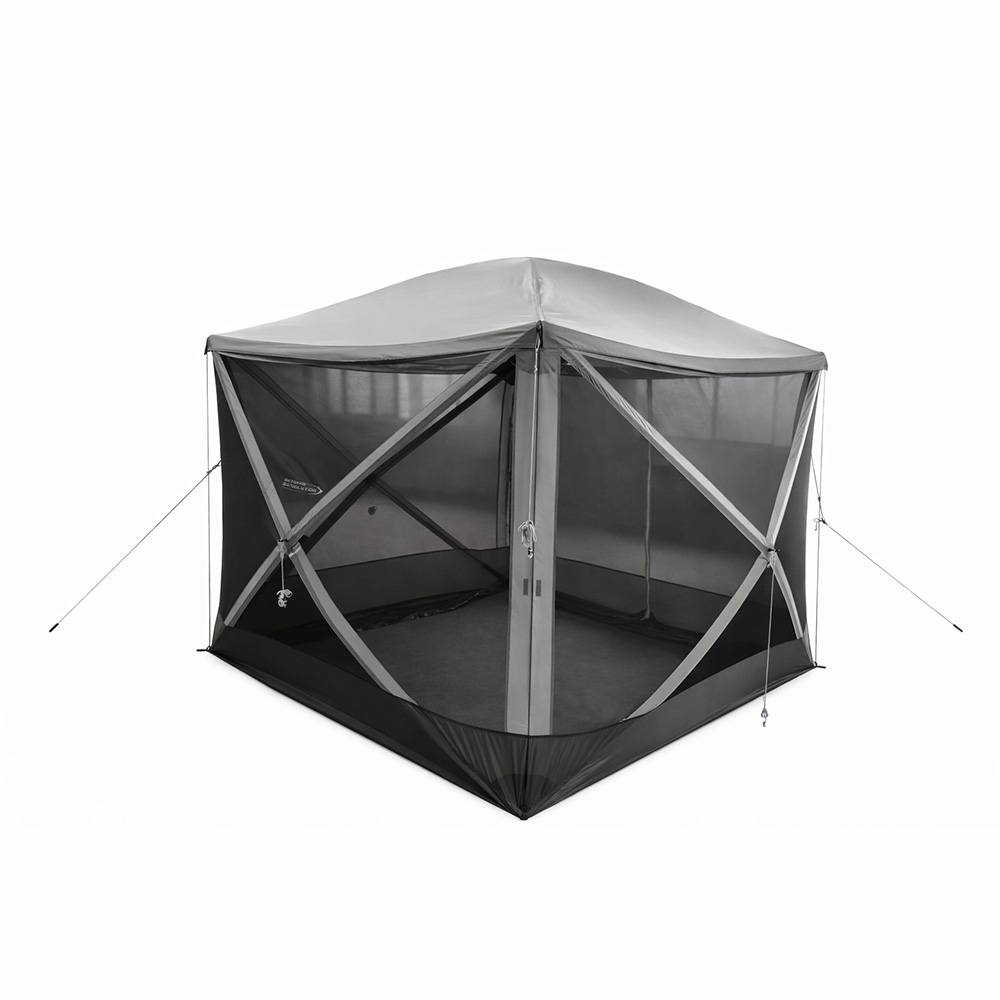 NC-GR-0007 automatic hub mesh screen tent with fiberglass frame