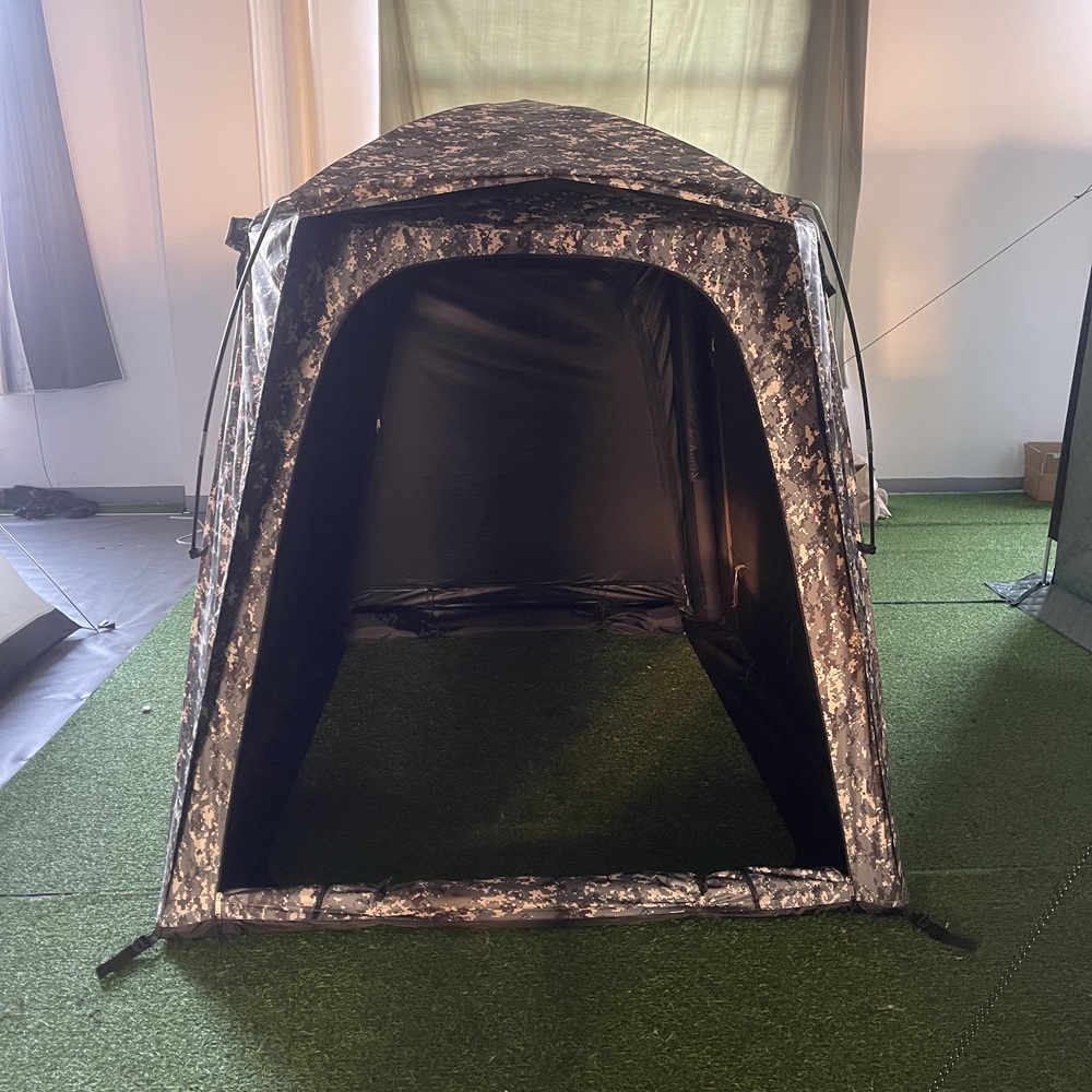Interior view of NC-SU-0027 inflatable fishing tent